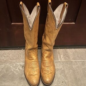 American Flag Leather Strap Detail